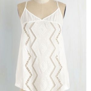 Modcloth Ladies and Effulgence Top